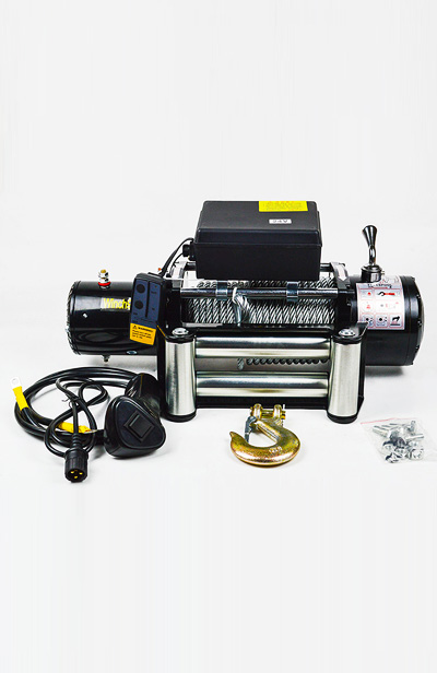 9500磅车载电动绞盘